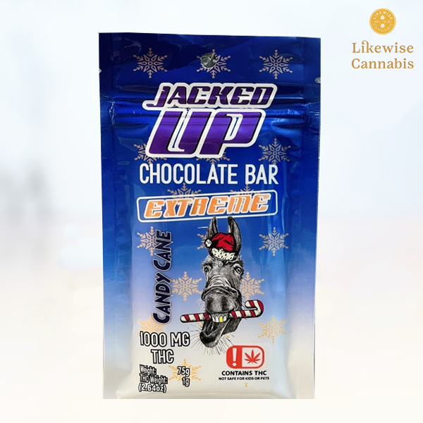 Photograph of Product: 1000MG CANDY CANE CHOCOLATE BAR