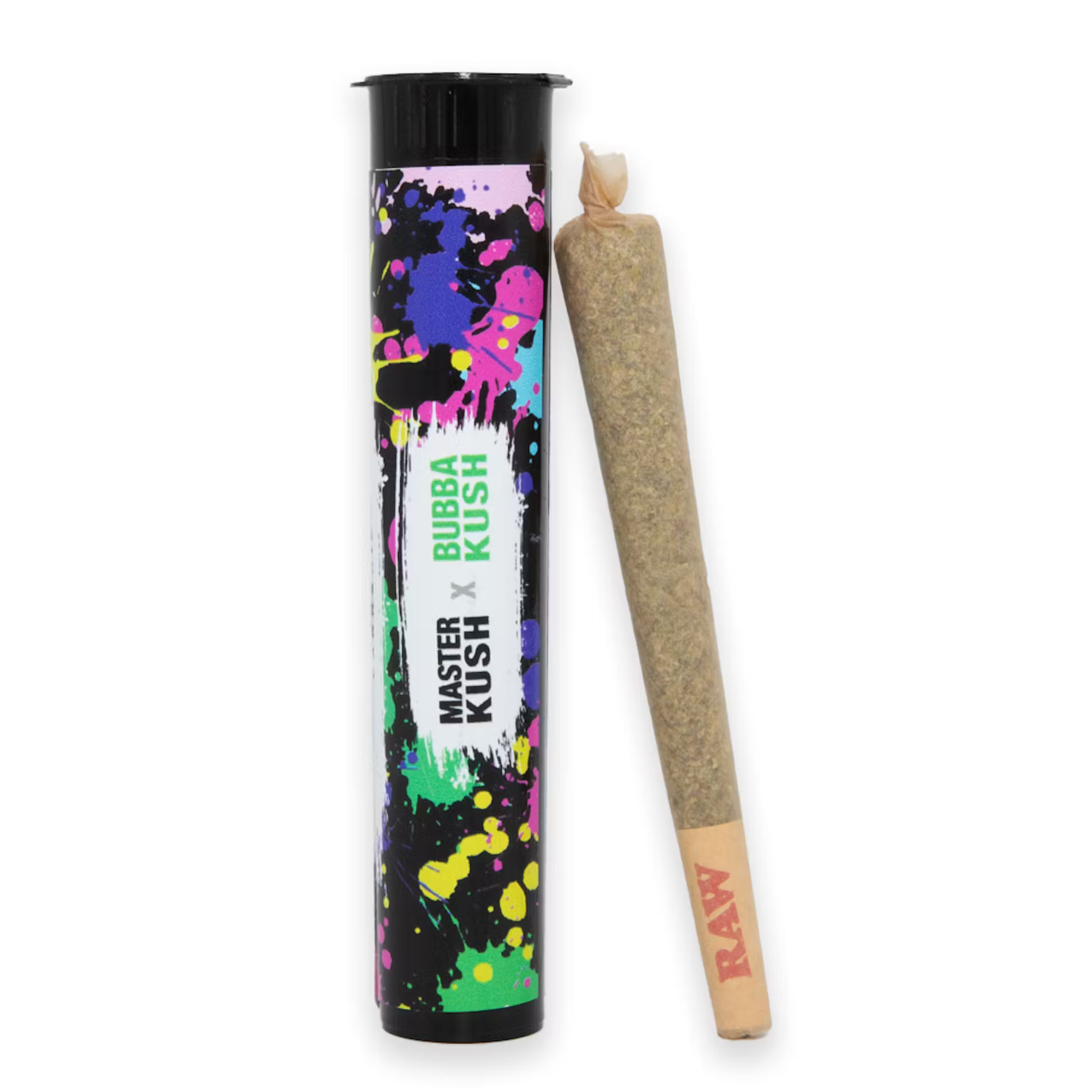 Photograph of product: Master X Bubba Kush Preroll