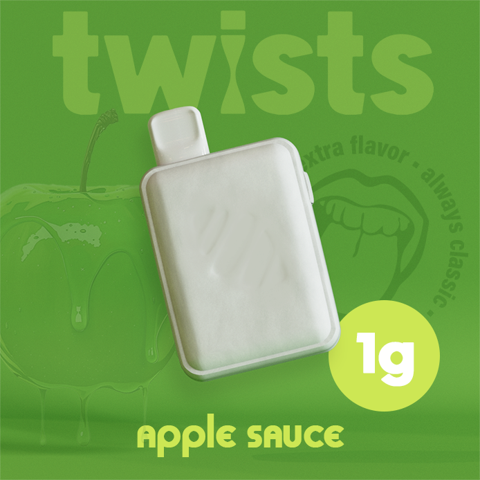 Photograph of product: Oil Twist - Apple Sauce - Disposable