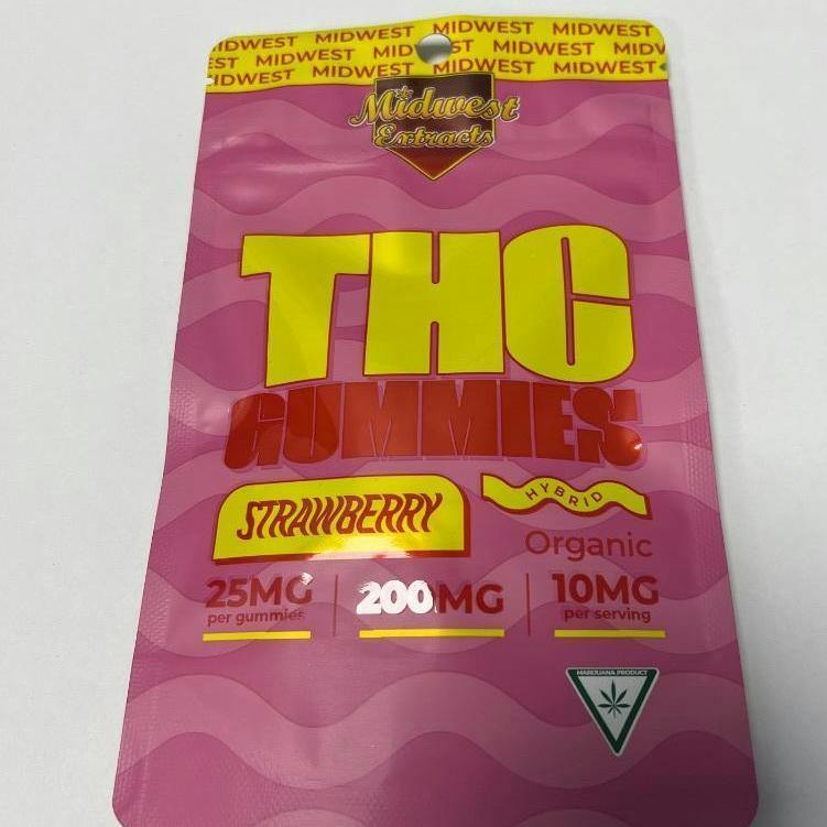 Photograph of product: Strawberry - Gummy 200mg