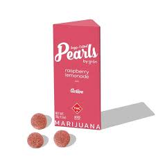 Photograph of product: Raspberry Lemonade Pearls - TH-oui 10pk/100mg