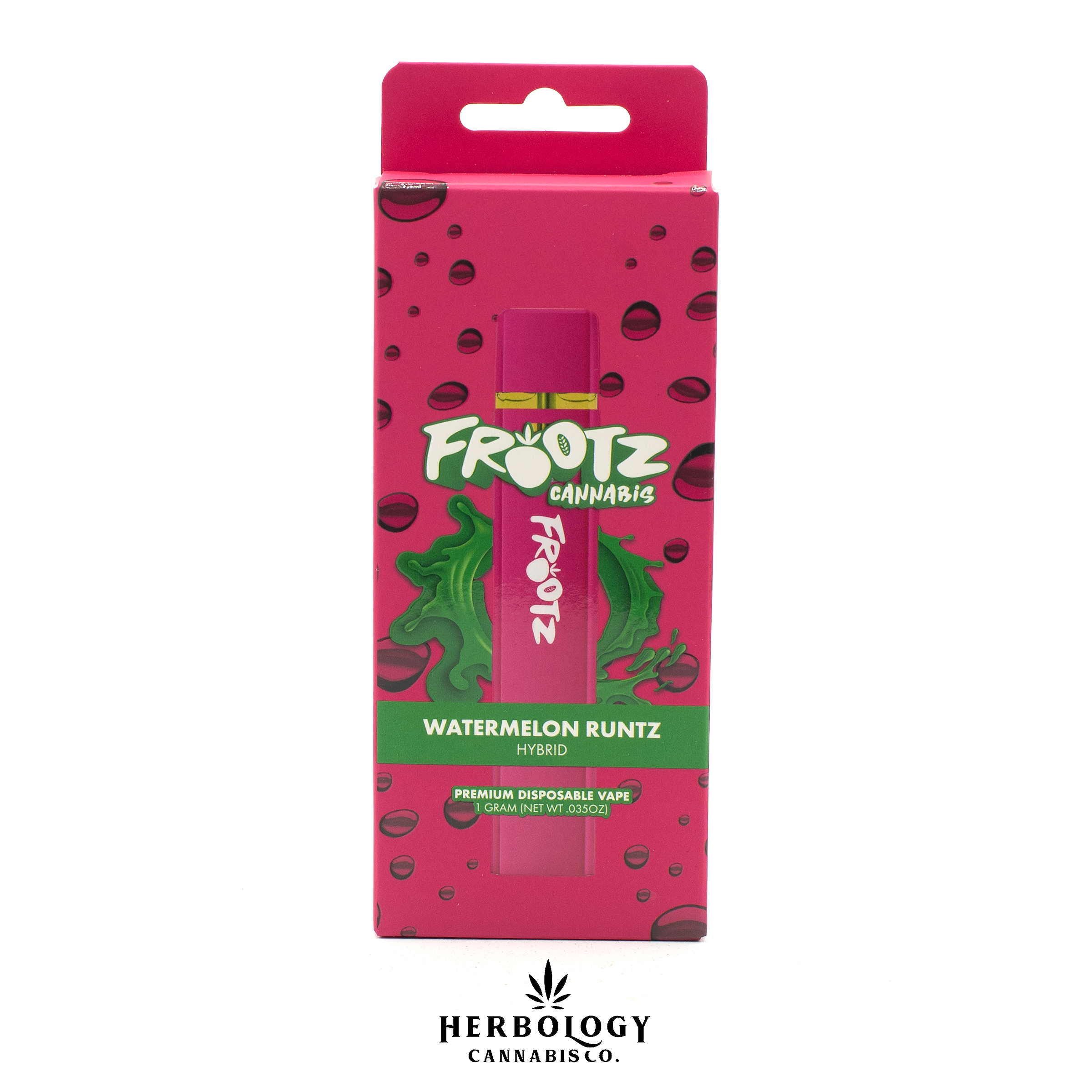 Photograph of Product: Frootz | Disposable | Watermelon Runtz | 1g