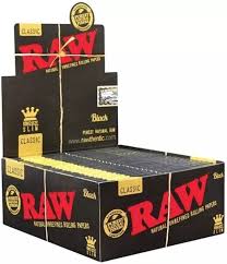 Photograph of product: Papers - Raw Black (King Size Slim)