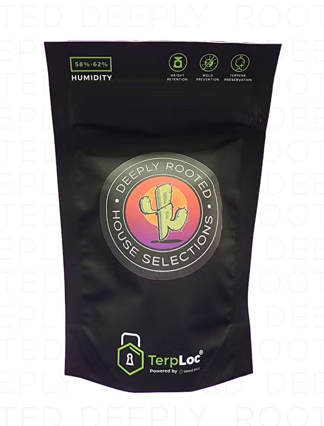 Photograph of product: DR Flower Mylar | Sour Leopard (TPH) - 14g