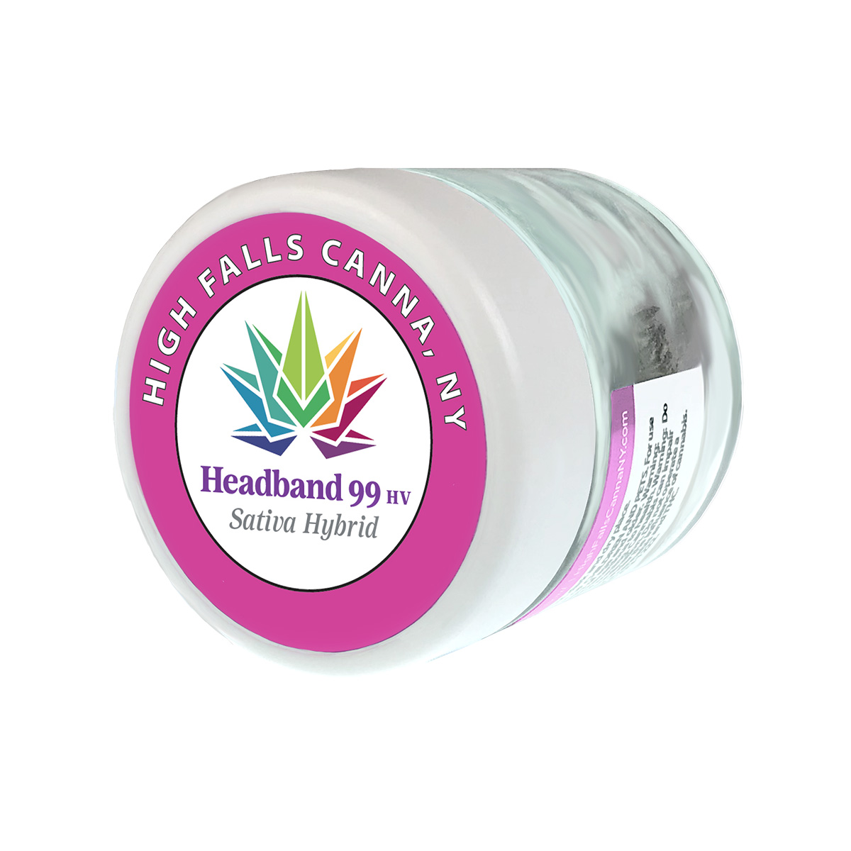 Photograph of product: High Falls Canna | Flower | Headband 99 | 3.5g