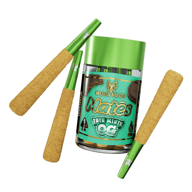 Photograph of Product: Mates Thin Mints OG Infused Pre-rolls 5pc 3g - Sales Floor