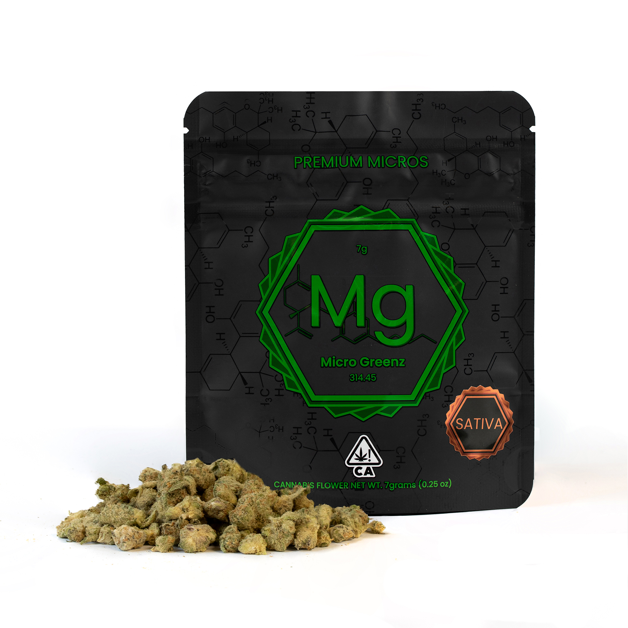 Photograph of product: Green Crack x High Octane [S] Premium Smalls | Micro Greenz - 28g