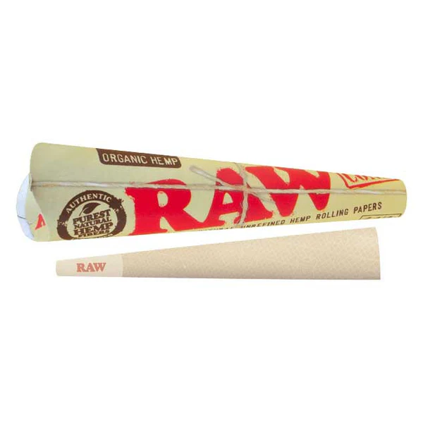 Photograph of product: RAW | Organic Hemp Cones 1-1/4 | 6pk