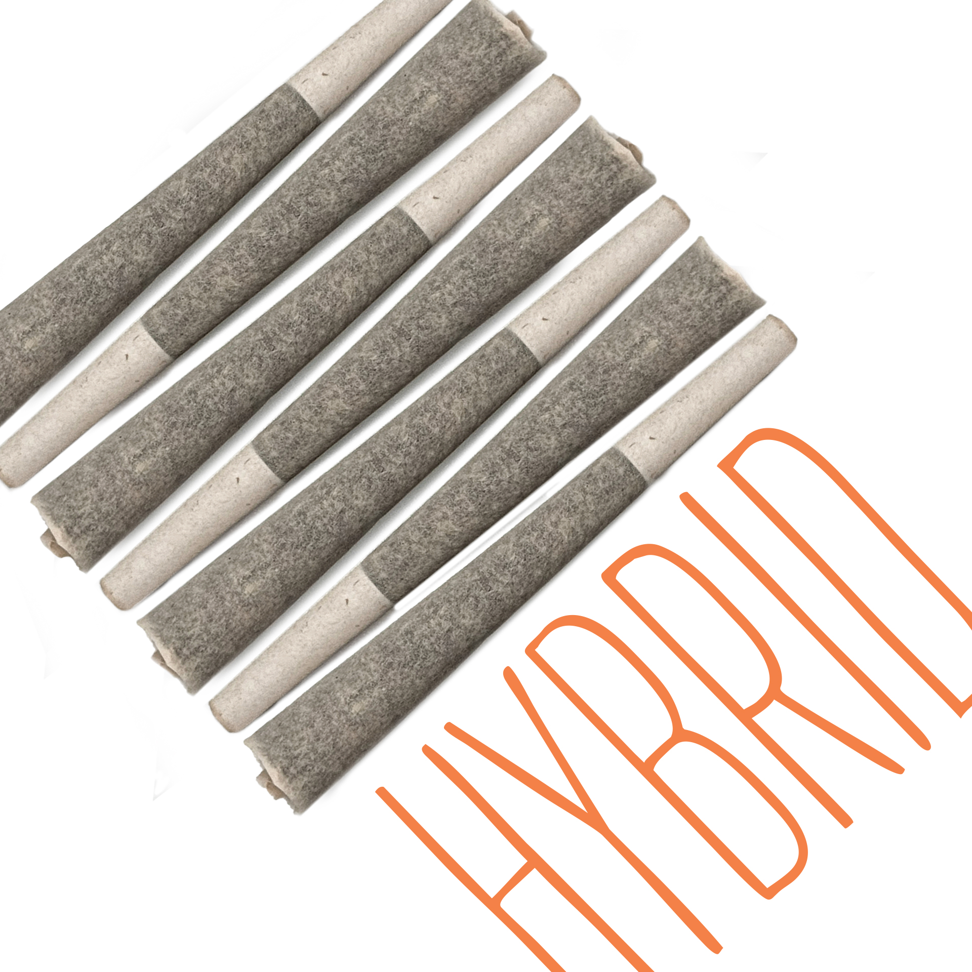 Photograph of product: URBNJ | Rainbow Runtz (H) Pre Rolls | 7 Pack (7g)