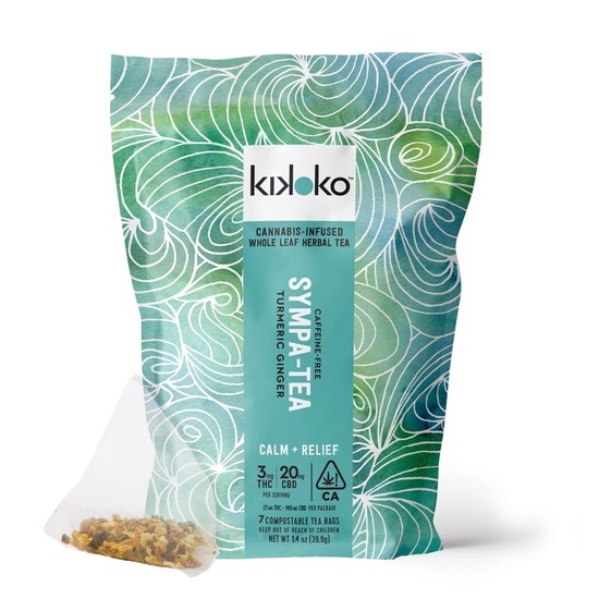 Photograph of product: KIKOKO: SYMPA-TEA (CALM + RELIEF) 7PK