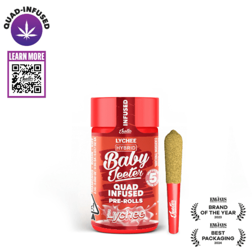 Photograph of product: Lychee Quad Infused Baby 5pk - 