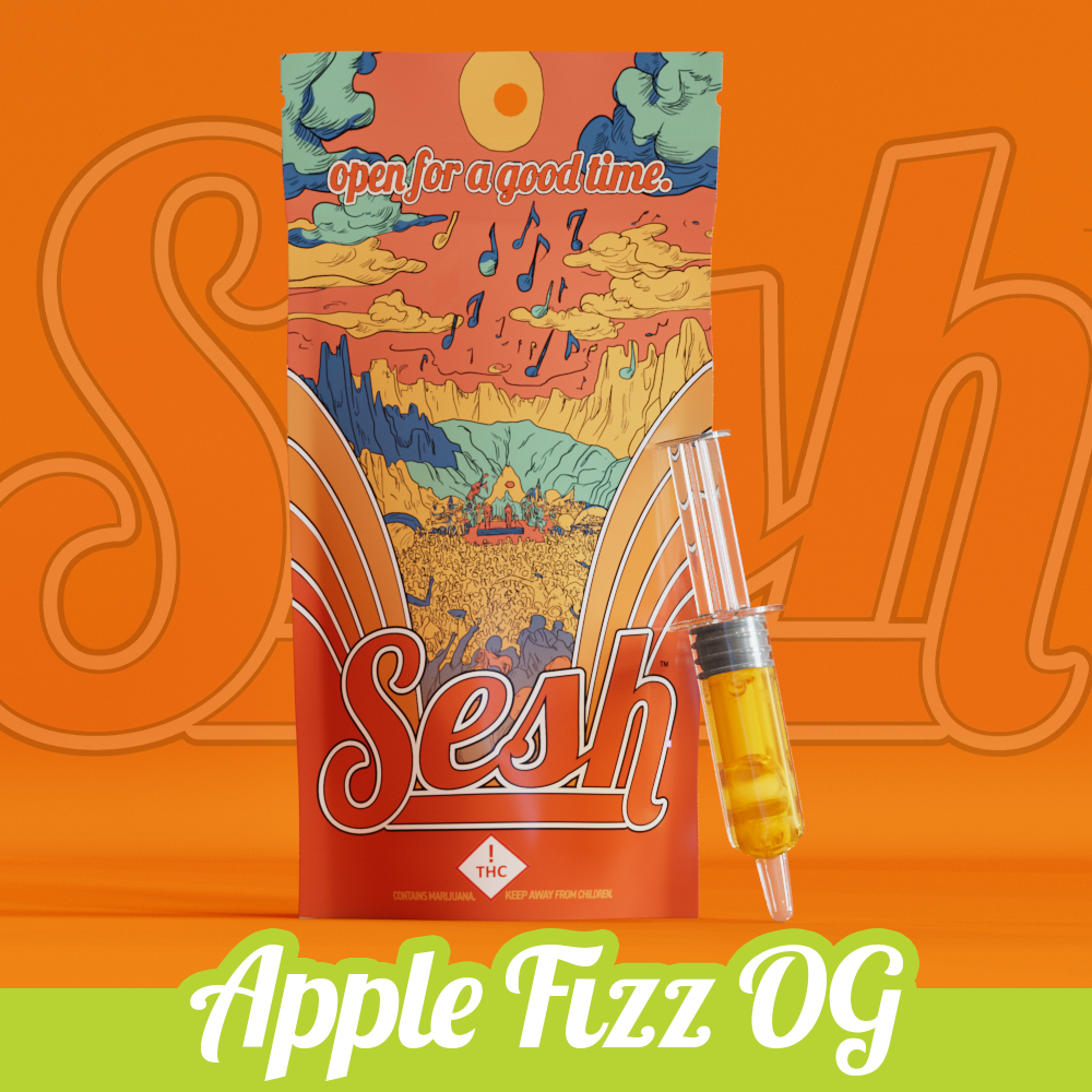 Photograph of product: Craft Sesh Distillate Syringe | 1,000mg | Apple Fizz OG