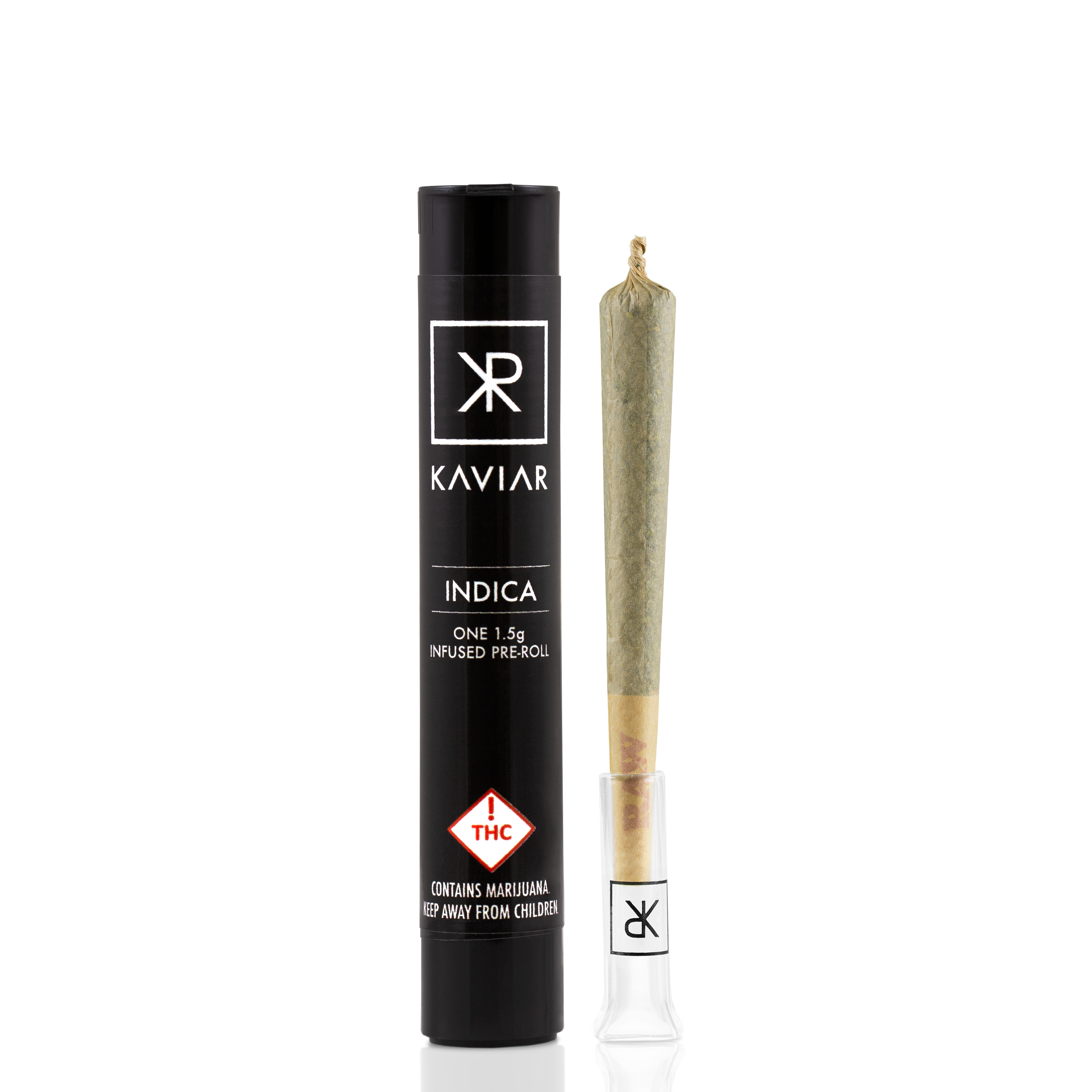 Photograph of product: Kaviar Infused Pre-Roll | Oui'd