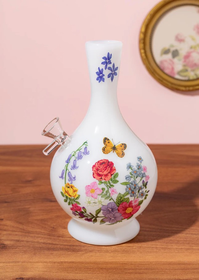 Photograph of product: Glassware | Floral Vase Bong