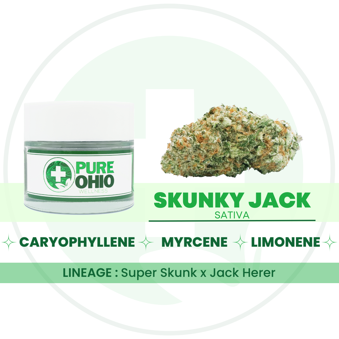 Photograph of product: Pure Ohio | Skunky Jack | 2.83g