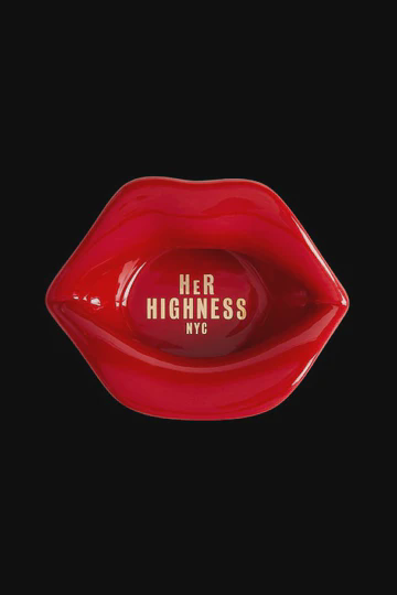 Photograph of product: Lip Service Ashtray- Her Highness
