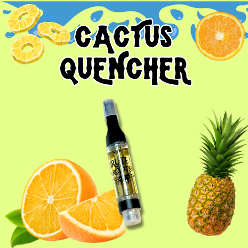 Photograph of product: Cactus Quencher - 1g Cartridge Vape - Brute's Roots - REC