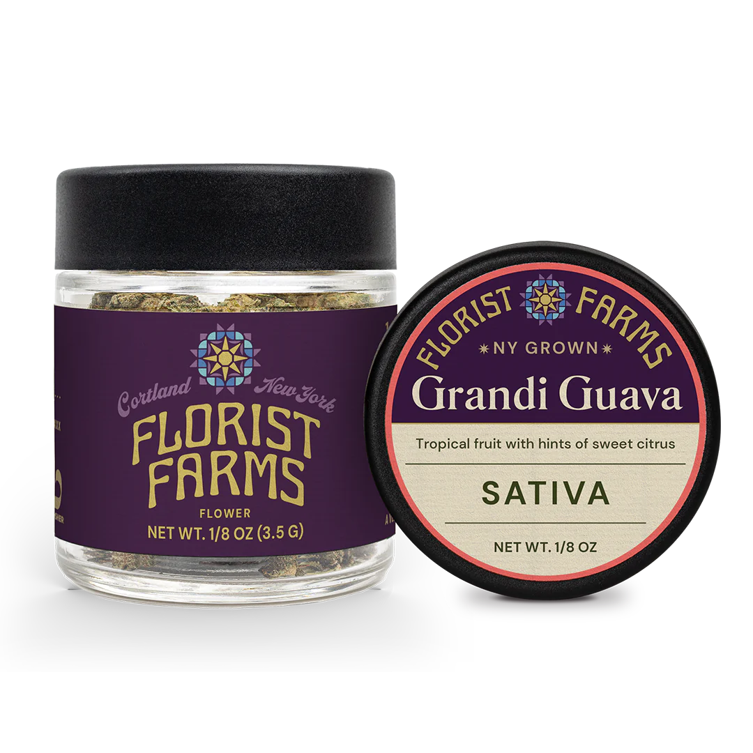 Photograph of product: Florist Farms | Grandi Guava Flower 3.5g | Oui'd