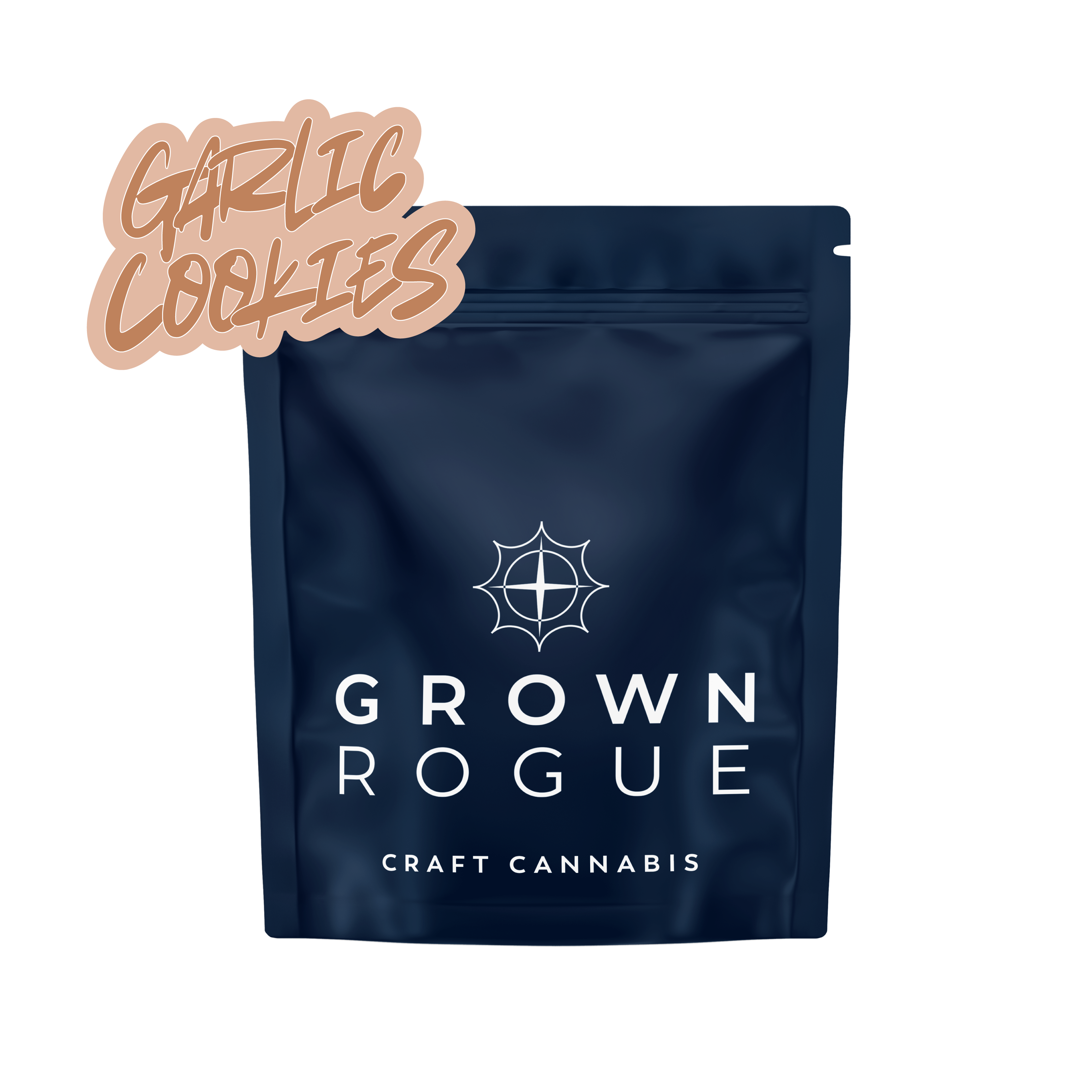 Photograph of product: Grown Rogue | Garlic Cookies (S-H) Flower | 3.5g