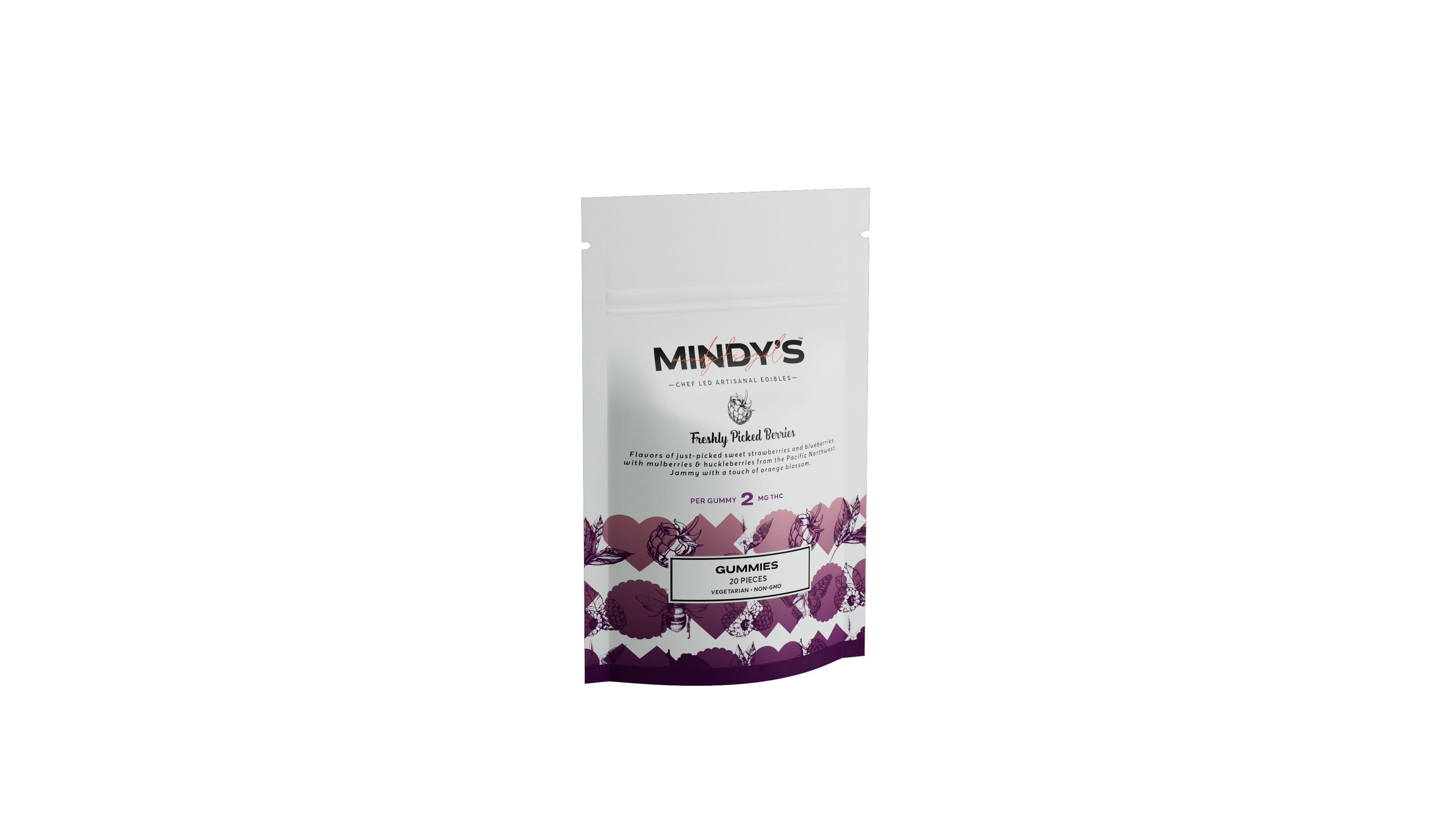 Photograph of product: Freshly Picked Berries 20pk 50mg