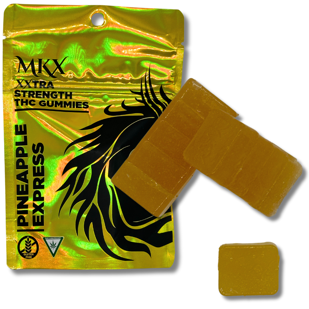 Photograph of product: MKX - Pineapple Express Gummies - 200mg