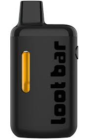 Photograph of product: LOOT BAR - DISPOSABLE - LIQUID DIAMONDZ - 2G - Oui'd - JET FUEL
