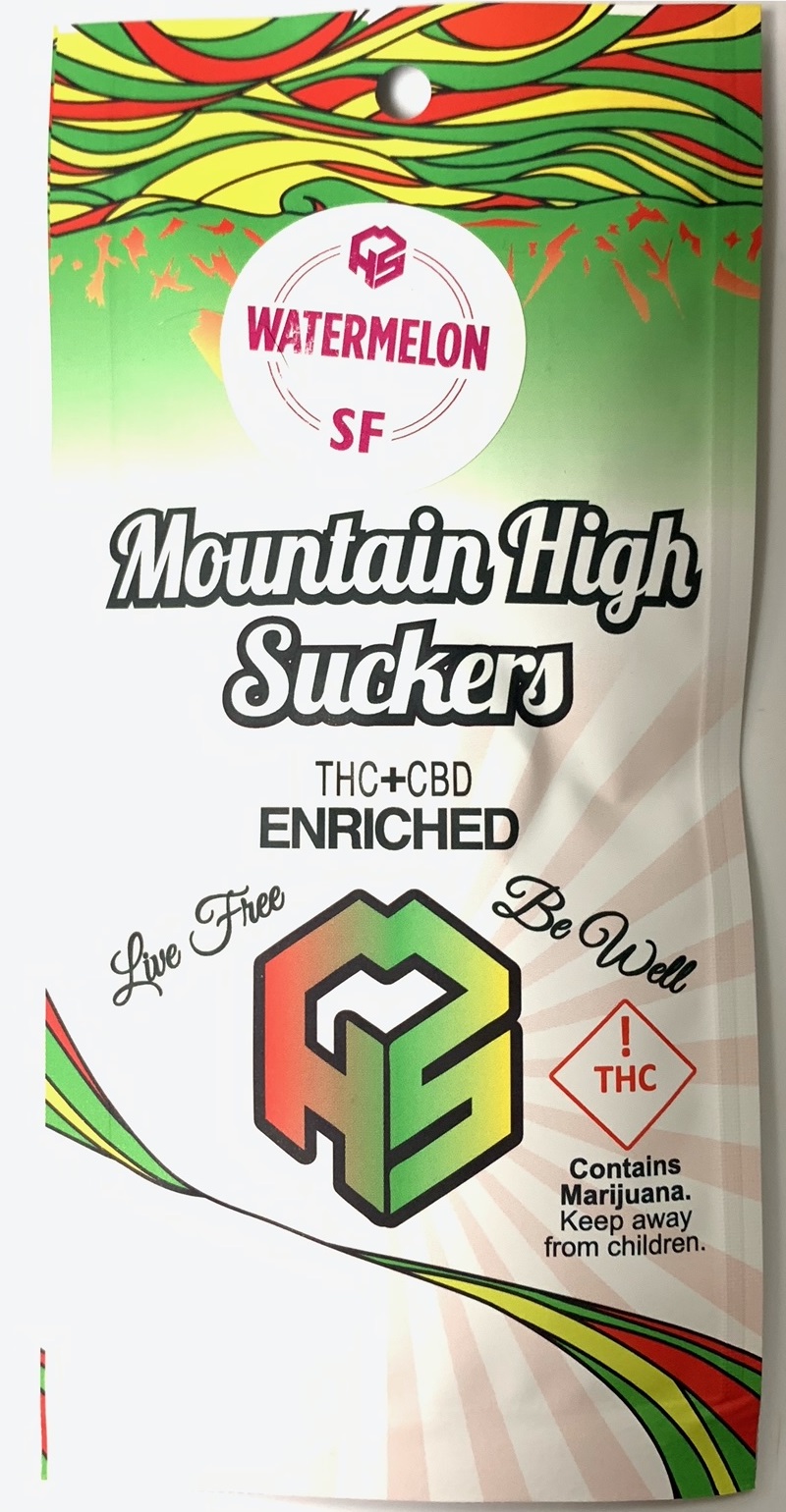 Photograph of product: MHS: SF Watermelon Sucker 40mg
