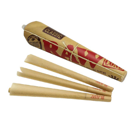 Photograph of product: RAW | ACCESSORY | Cones | King Size | 3pk