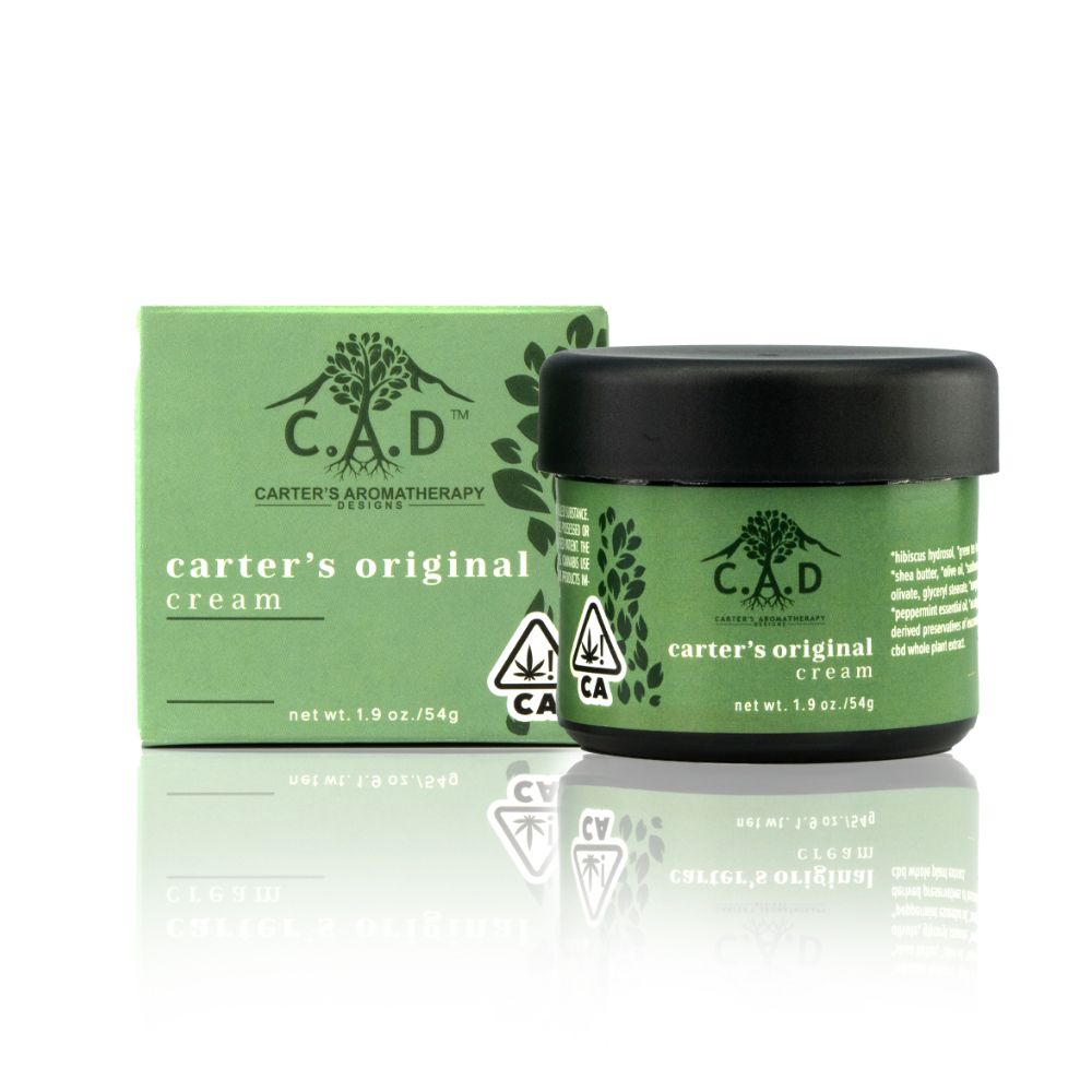 Photograph of product: ORIGINAL GREEN CREAM 2OZ - CARTER'S AROMATHERAPY DESIGNS