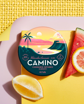Photograph of product: Edible* - Camino - Sour Watermelon Lemonade (H) - 100mg (20pk)