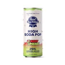 Photograph of product: [PABST] TH-oui High Soda Pop - 25mg - Cherry Limeade (H) - 