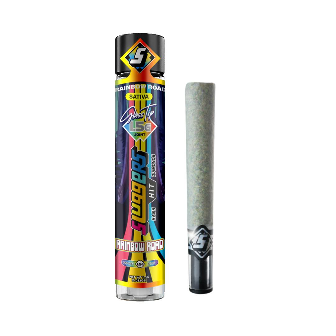 Photograph of product: Rainbow Road Infused Pre-Roll