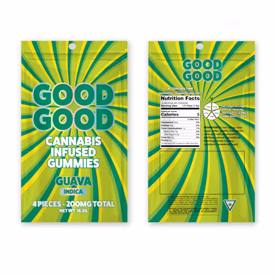 Photograph of product: Good Good Guava 200mg Gummies Rec