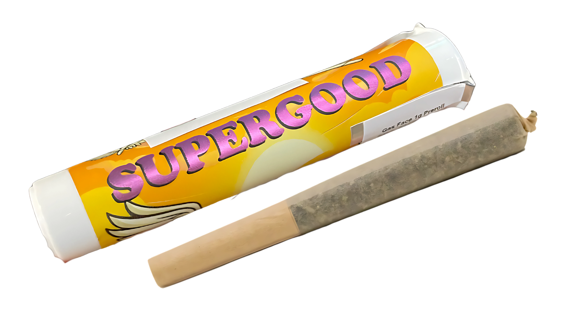 Photograph of product: Super Good Preroll Gas Face 1g