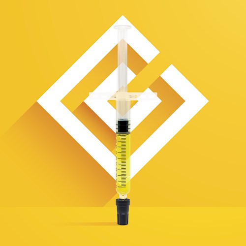 Photograph of product: Blue Dream Distillate Syringe | 1g