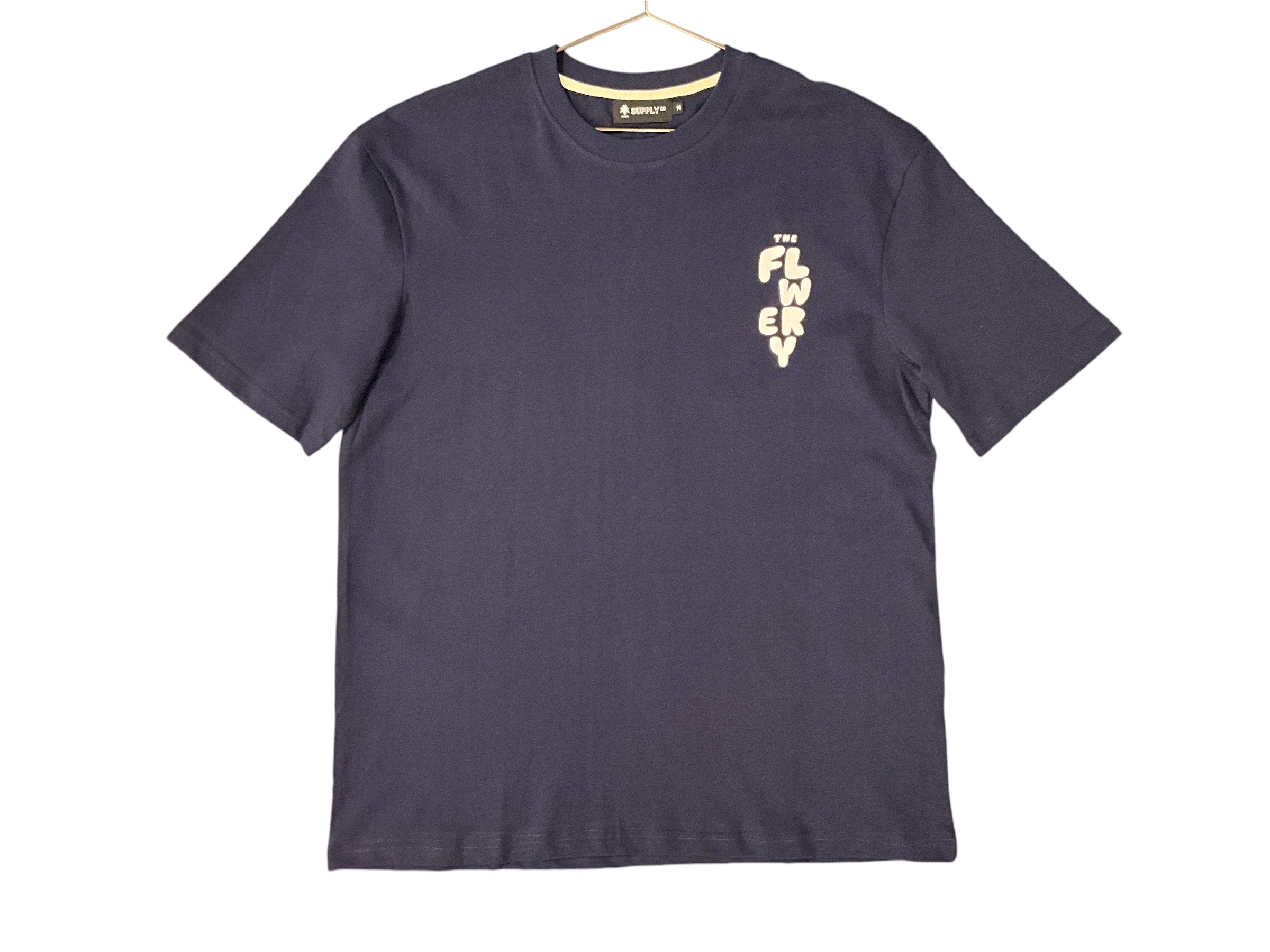 Photograph of product: The Flowery Navy Blue Bart Simpson T Shirt