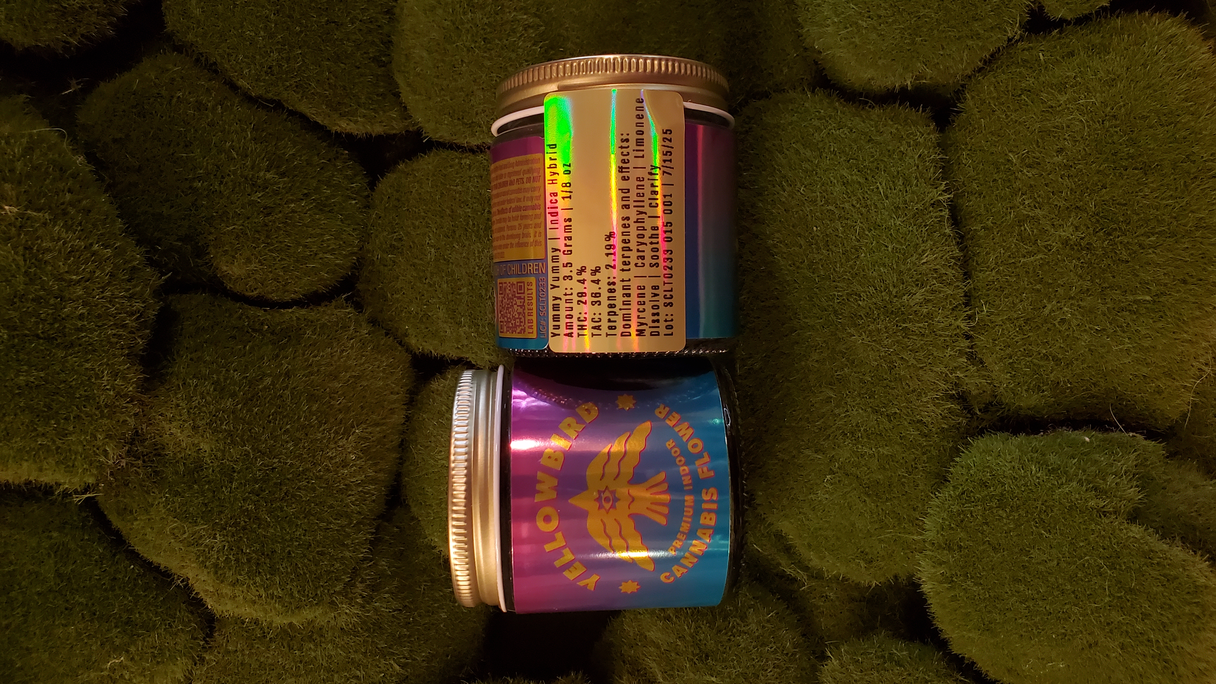 Photograph of product: Pre Pack | Yummy Yummy | Yellowbird - 3.5g