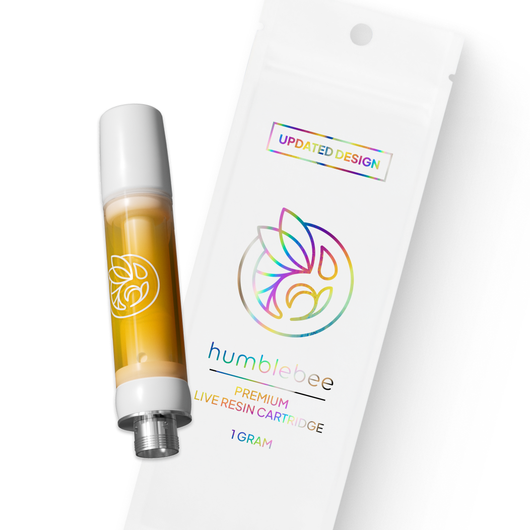 Photograph of product: Humblebee - Vanilla Frosting Live Resin Cartridge 1g