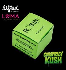 Photograph of product: Rosin Tech Green Label Conspiracy Kush
