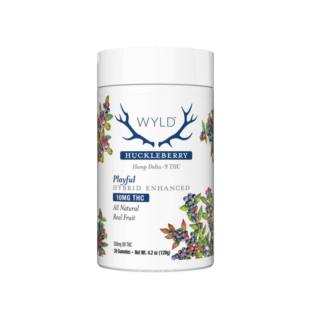 Photograph of product: Wyld - 300mg  Huckleberry Gummies