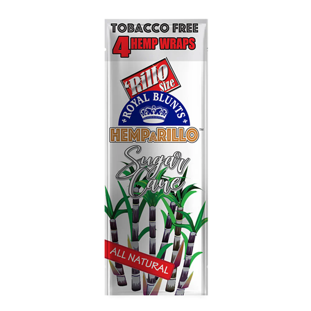 Photograph of product: Hemparillo - Sugar Cane 4pk Wraps
