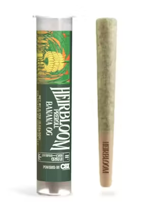 Photograph of product: Banana OG Pre-Roll | Heirbloom by CBX