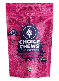 Photograph of product: Choice Chew | Strawberry Daiquiri | Oui'd | 100mg