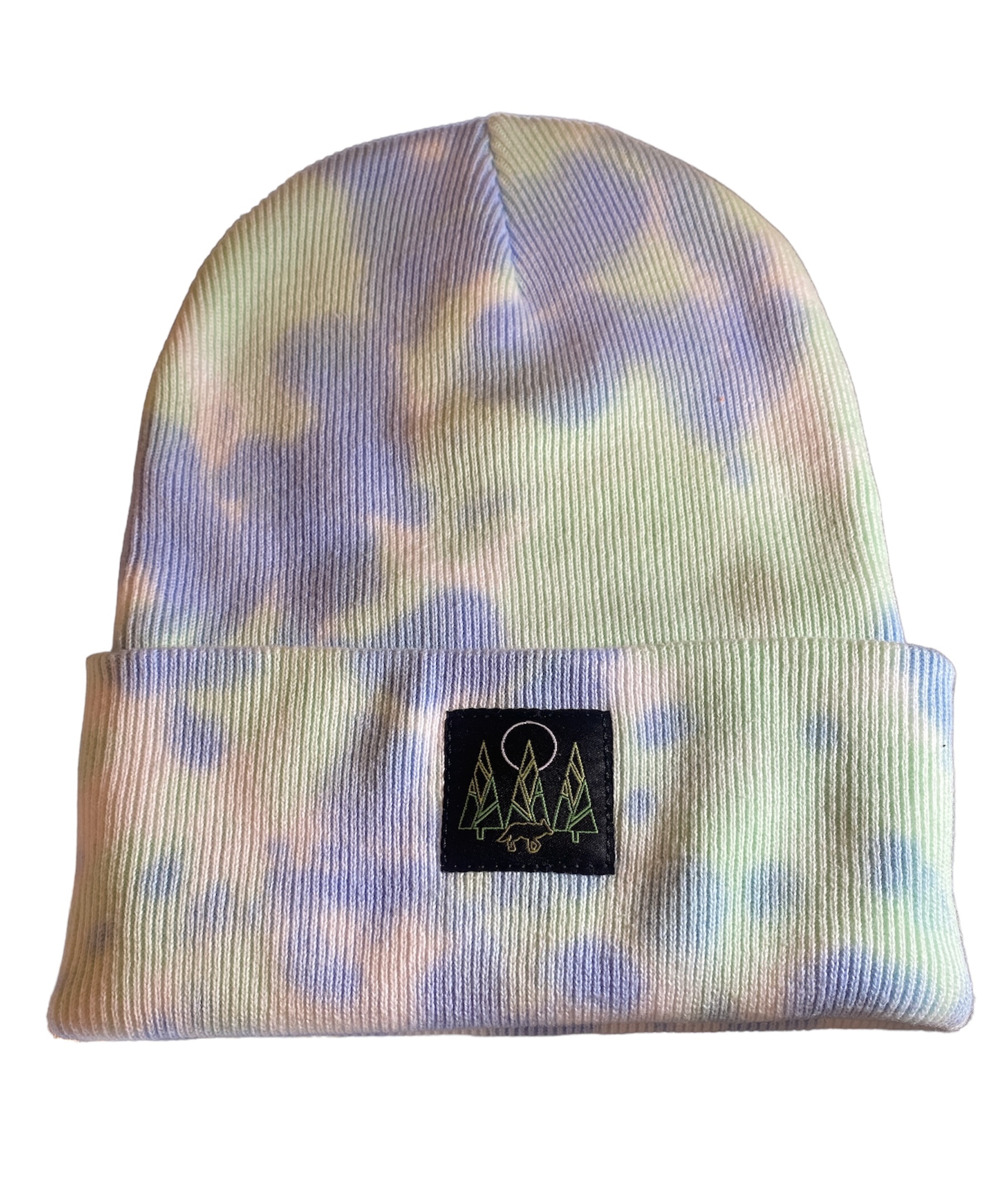 Photograph of product: Tie Dye Cuffed Beanie