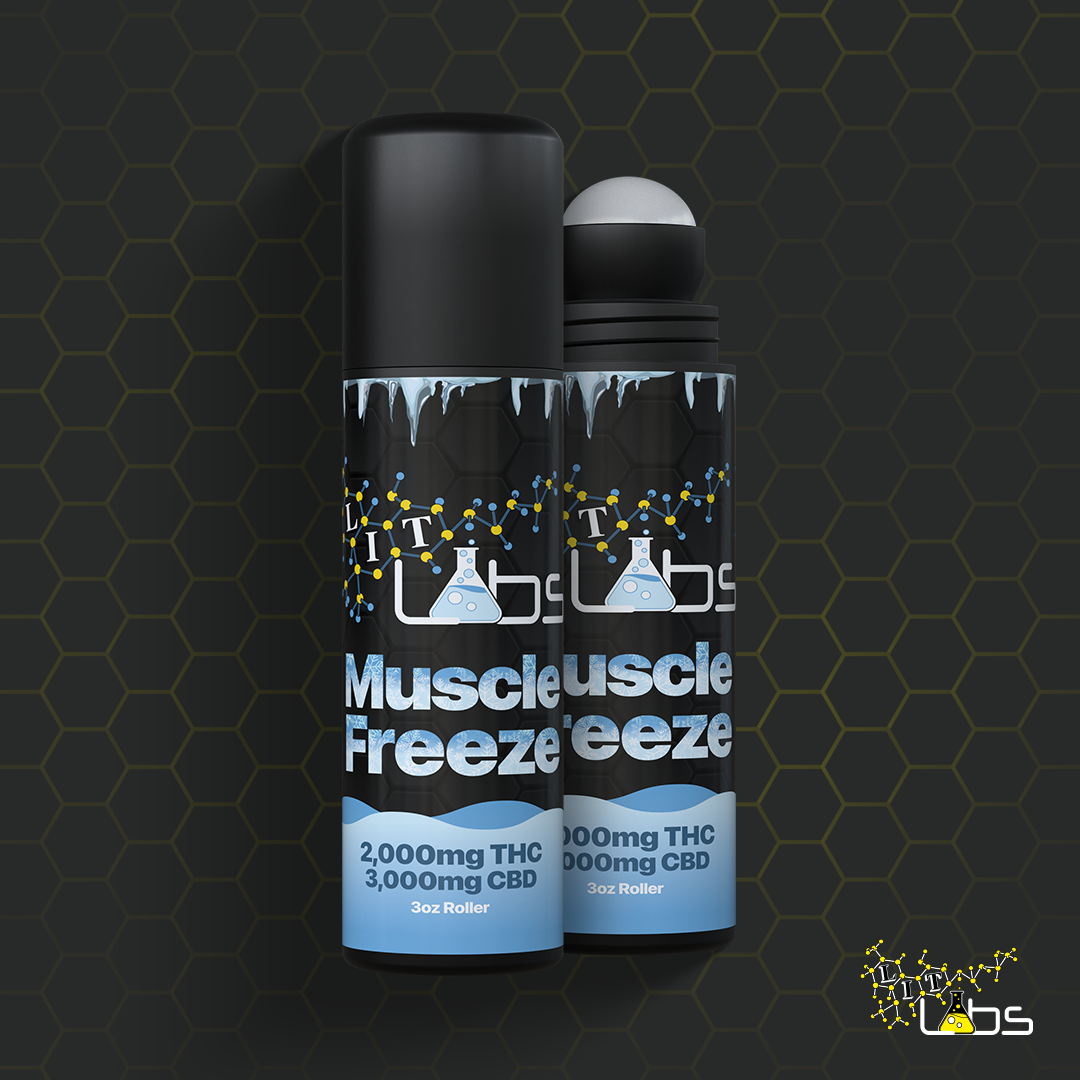 Photograph of product: Muscle Freeze Roll On 2000TH-oui 3000CBD