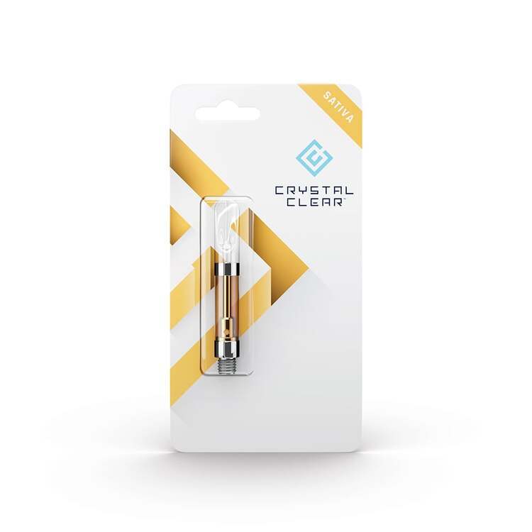 Photograph of product: Crystal Clear: Blue Dream - Distillate Cartridge