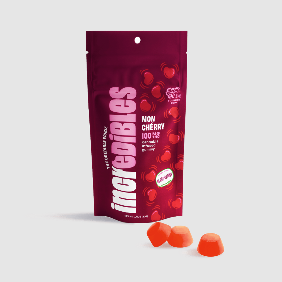 Photograph of product: Mon Cherry High Dose Gummy 25mg x 10ct