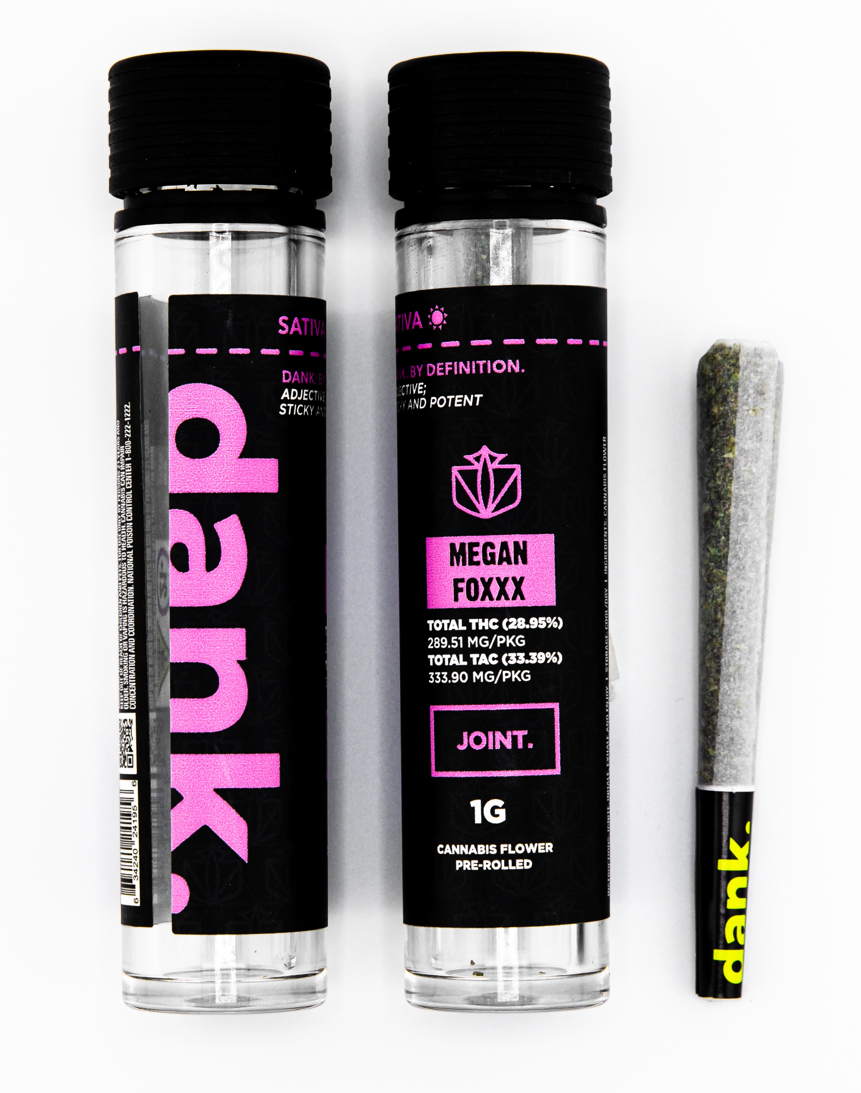 Photograph of product: Dank | Megan Foxxx Preroll - 1g