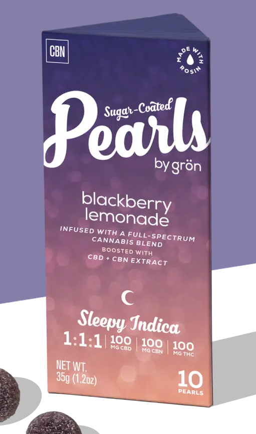 Photograph of product: 1:1:1 Blackberry Lemonade CBD/CBN/TH-oui ( I ) 2pk | 20mg