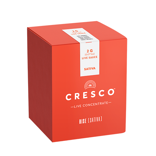 Photograph of product: Cresco - Live Resin Sauce Lemon Bean - 2g